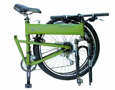 美國(guó)傘兵折疊自行車
