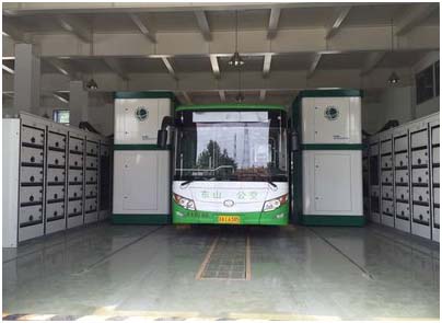 國網(wǎng)牛首山電動(dòng)汽車充換電站